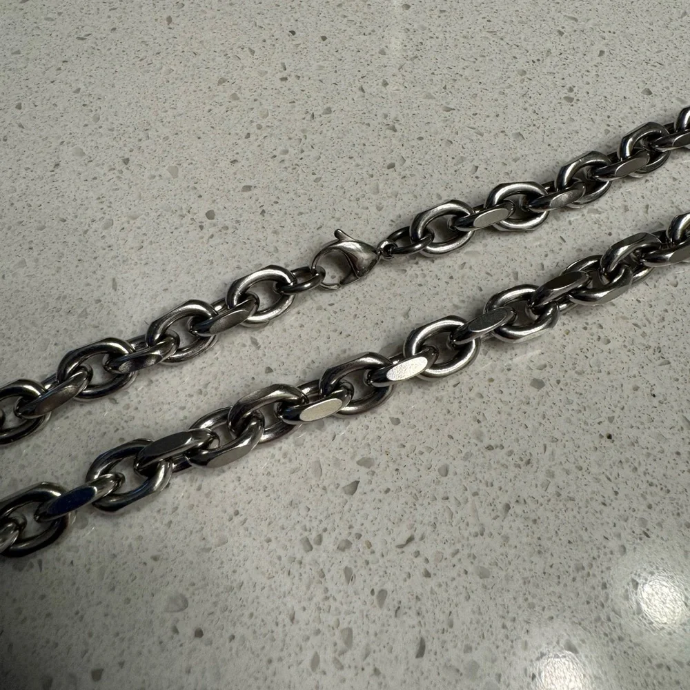 Hard Jewelry 12mm Heavy Aries Chain, Size 20”
